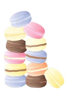 Macaroon Stock Illustration