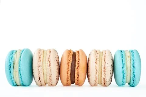 Macaroon isolated Stock Photos
