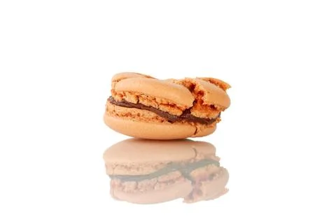 Macaroon isolated Stock Photos