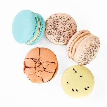 Macaroon isolated 스톡 사진