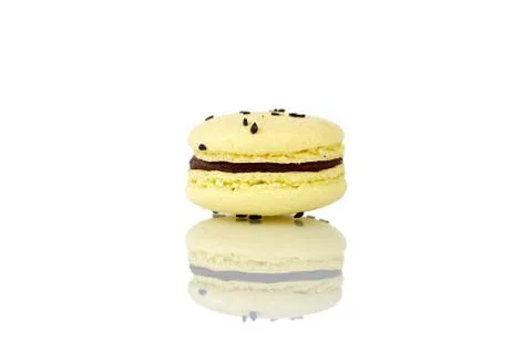 Macaroon isolated Stock Photos
