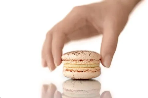 Macaroon isolated 스톡 사진