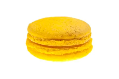 Macaroon isolated on white Stock Photos