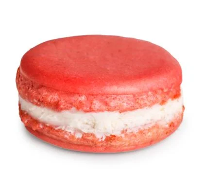 Macaroon isolated on white Stock Photos