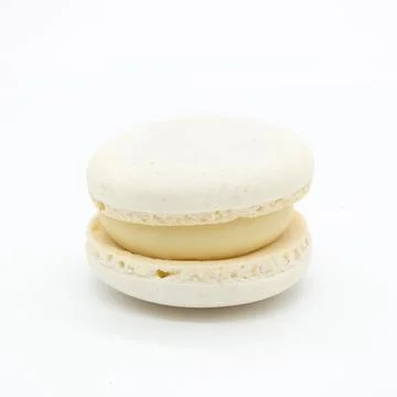 Macaroon on a light background. Stock Photos