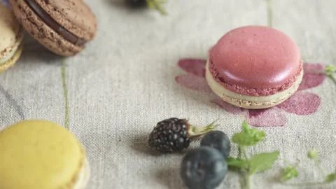 Macaroon 写真素材