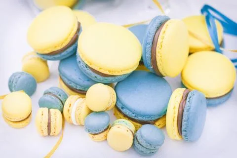 Macaroon summer Stock Photos