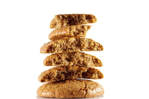 Macaroons cookies balanced Foto stock