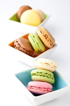 Macaroons Foto stock