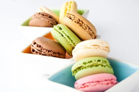 Macaroons Foto stock