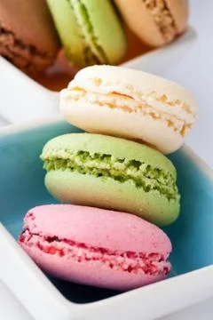 Macaroons Foto stock
