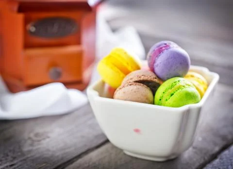 Macaroons Stock Photos