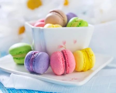 Macaroons Stock Photos