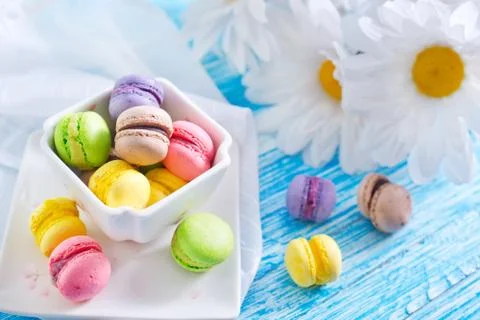 Macaroons Stock-Fotos