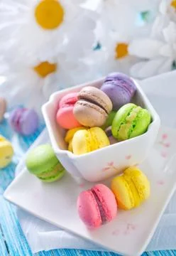 Macaroons Stock Photos