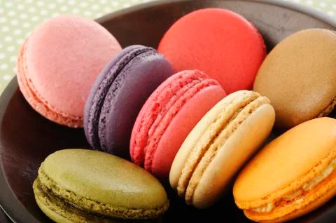 Macaroons Stock Photos