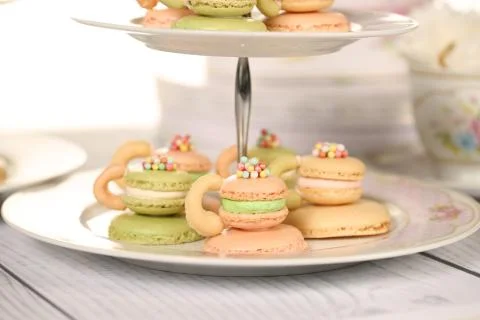 Macaroons Stock Photos