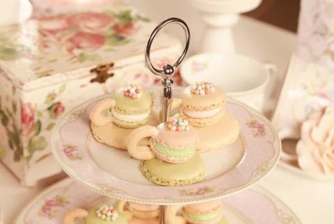 Macaroons Stock Photos