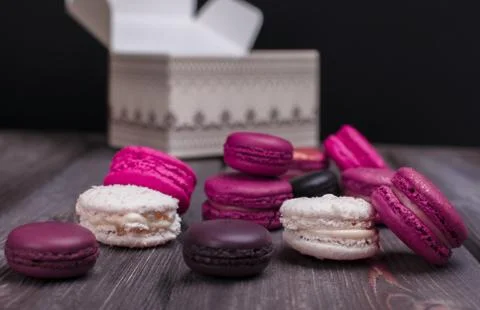 Macaroons Stock Photos