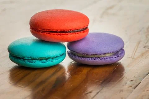 Macaroons Stock Photos