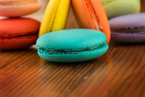Macaroons Stock Photos