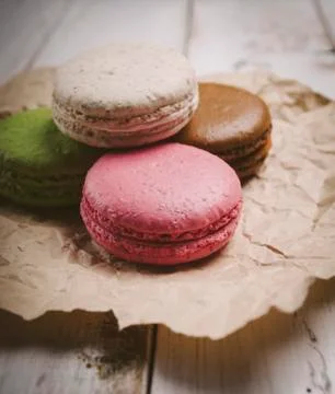 Macaroons Stock-Fotos