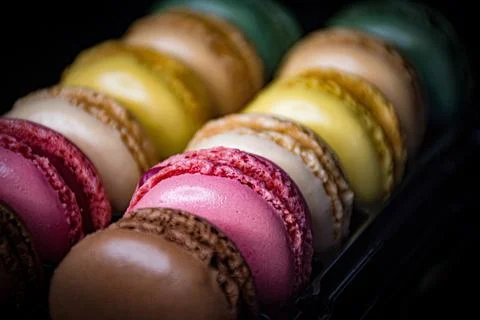 Macaroons Stock Photos