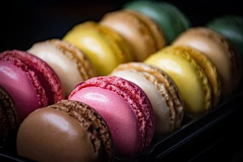 Macaroons Stock Photos