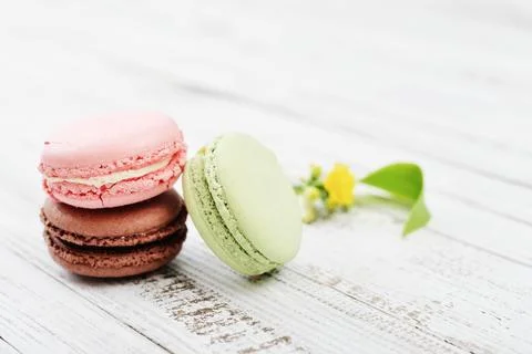 Macaroons Stock Photos