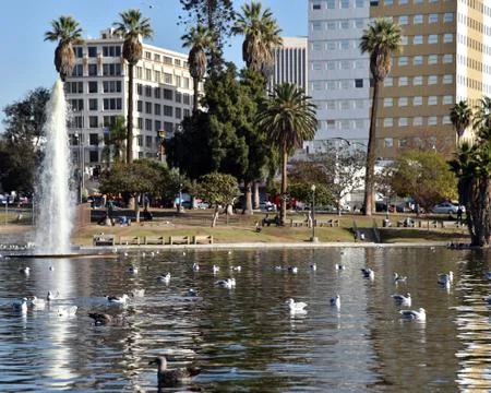 MacArthur Park Stock Photos