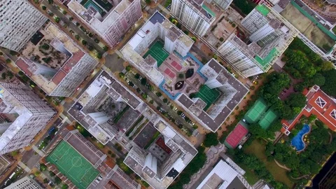Macau aerial day drone video city centre casino 库存影片 83745633