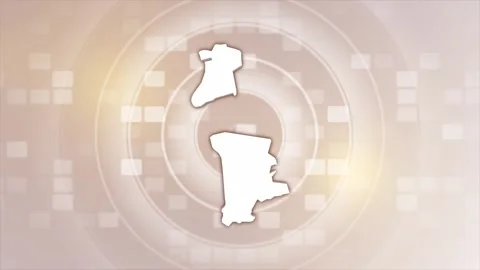 Macau Animated Map Stock Footage 275635131