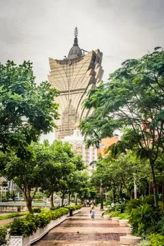Macau Casinos Stock Photos