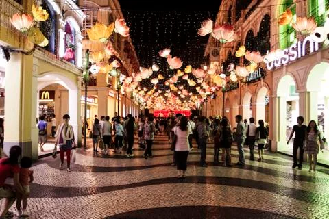 Macau China Stock Photos