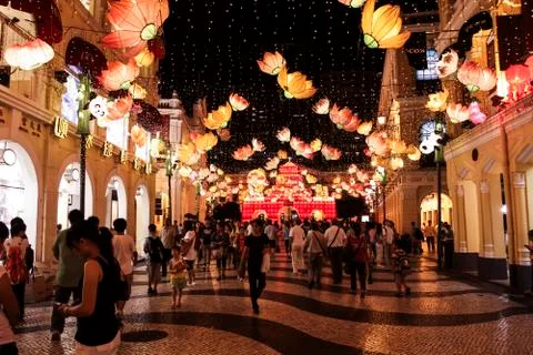 Macau China Stock Photos