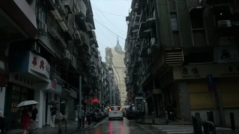 Macau city Stock Footage 119403647