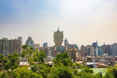 Macau city view Stock Photos
