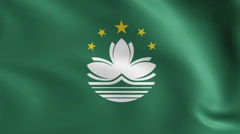 Macau Flag Background 4k Vidéo 67796972