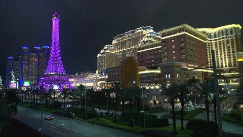 Macau landmark Stock Footage 117983112