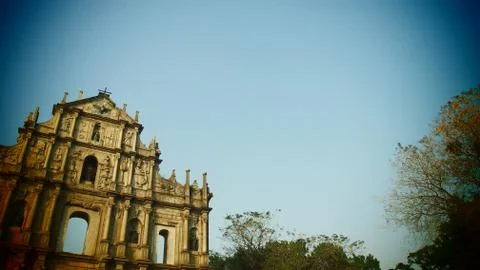 Macau Monument architecture Foto stock