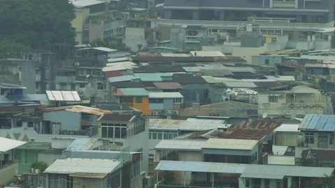 Macau Sprawl Stock Footage 83560738