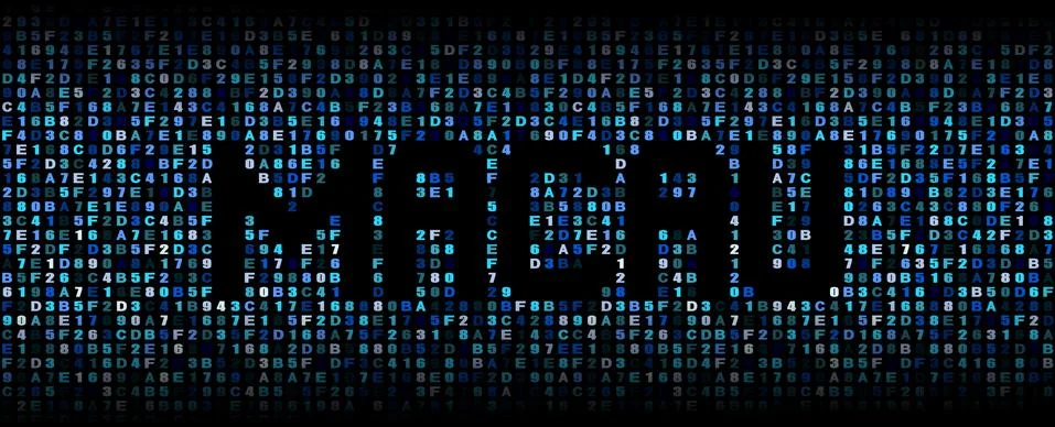 Macau text on hex code illustration イラスト素材