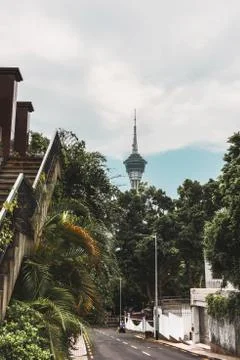 Macau tower Stock Photos