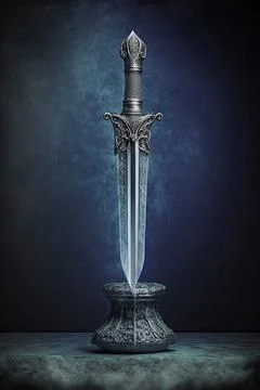 Macbeth's dagger (Shakespeare's play) Stock Illustration