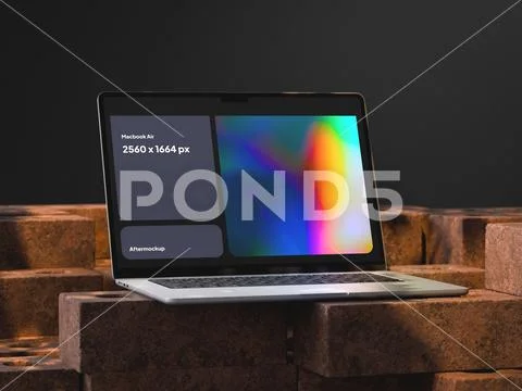 Macbook Mockup PSD Template