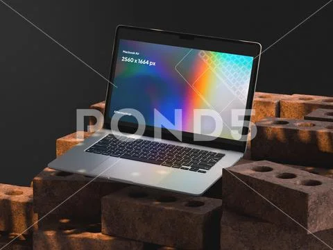 Macbook Mockup PSDテンプレート
