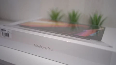 Macbook Pro 16 inches b-roll Stock Footage 128833845