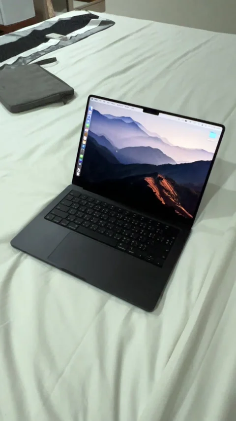 MacBook Pro M4, 11 Aug 2025 ,Thailand. Stock Footage 314608116