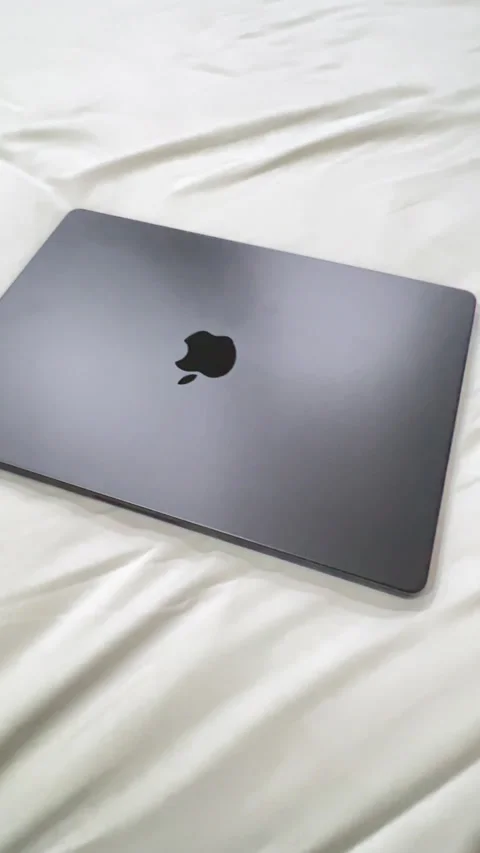 MacBook Pro M4 , a modern professional workspace ,11 Aug 2025 ,Thailand. Stock Footage 314666964