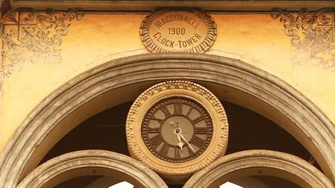 Macdonnel Clock Tower 스톡 사진